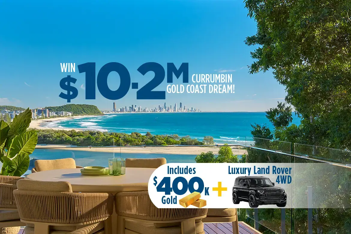 Win $10.2M Dream Home Draw 434 — Currumbin, QLD prize home