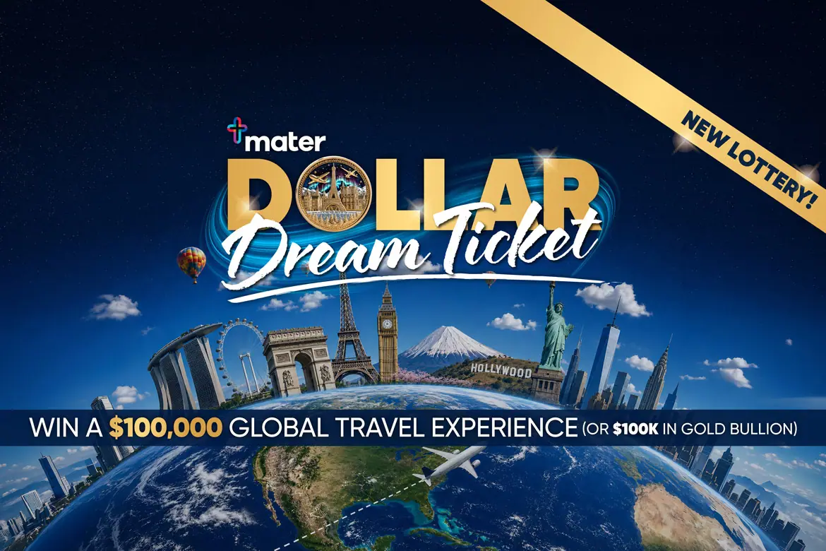 Win $100K Mater Draw 1 — Australian prize home
