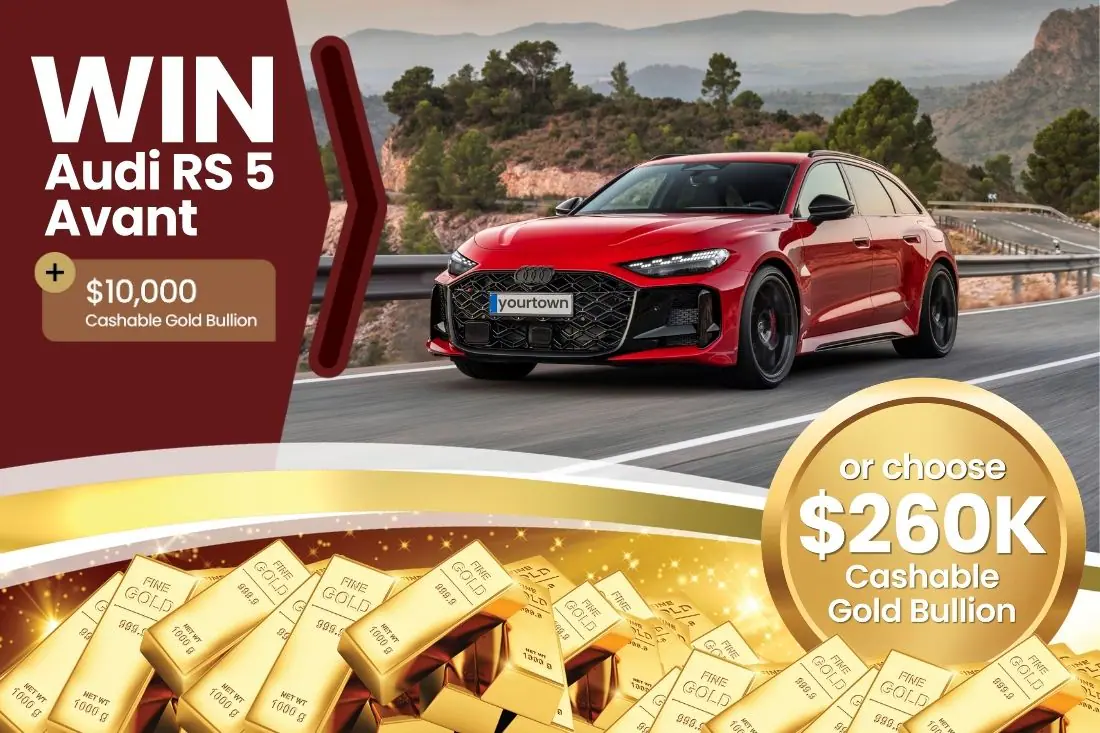Yourtown Prestige Cars Draw 1158: $260k Audi or Gold—470k Ticket Cap Means Best Odds